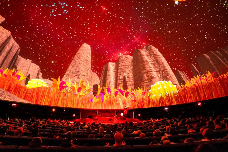 The Phillip and Patricia Frost Museum of Science Planetarium