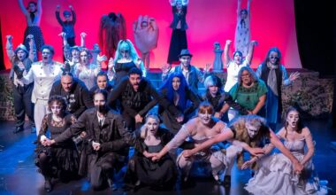 Another cheeky take on the Bard, 'Something Rotten!' comes to the Pugh Theater