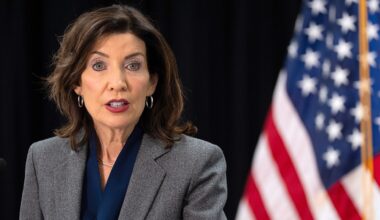 Democratic New York Gov Kathy Hochul indicates state's tax base has eroded