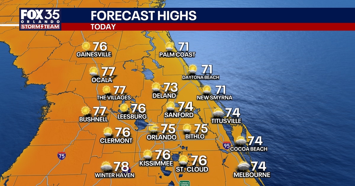 Orlando weather: More sunshine, warmer temps for the first day of spring