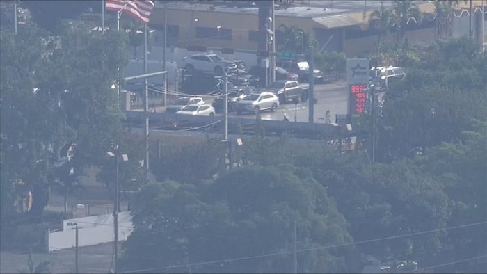 Driver hospitalized after slamming vehicle into car wash on Le Jeune Road in Flagami