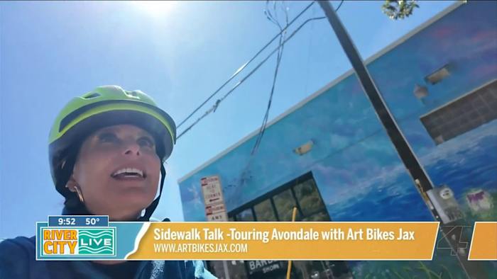 Sidewalk Talk-Touring Avondale with Art Bikes Jax