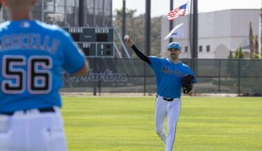 Miami Marlins finalize starting rotation to start season