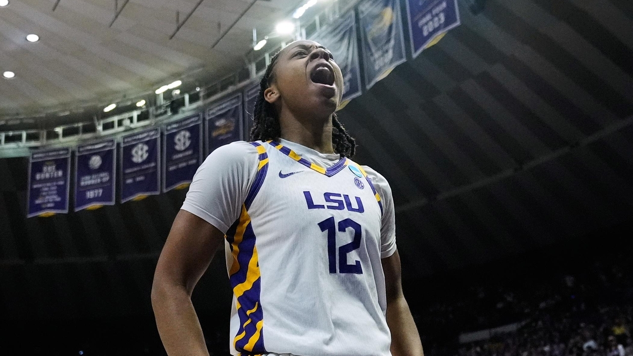 Johnson and Williams pace LSU past Jacksonville 116-58 in opening round of March Madness