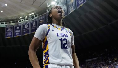 Johnson and Williams pace LSU past Jacksonville 116-58 in opening round of March Madness