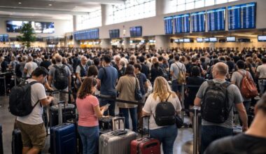 Travel disruptions at fort lauderdale airport as spirit, jetblue, and delta airlines affected with 211 delays and 5 cancellations across miami, orlando, new york, and major us cities