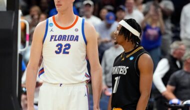 March Madness spotlight shines on Florida's 7-foot-9 center Olivier Rioux