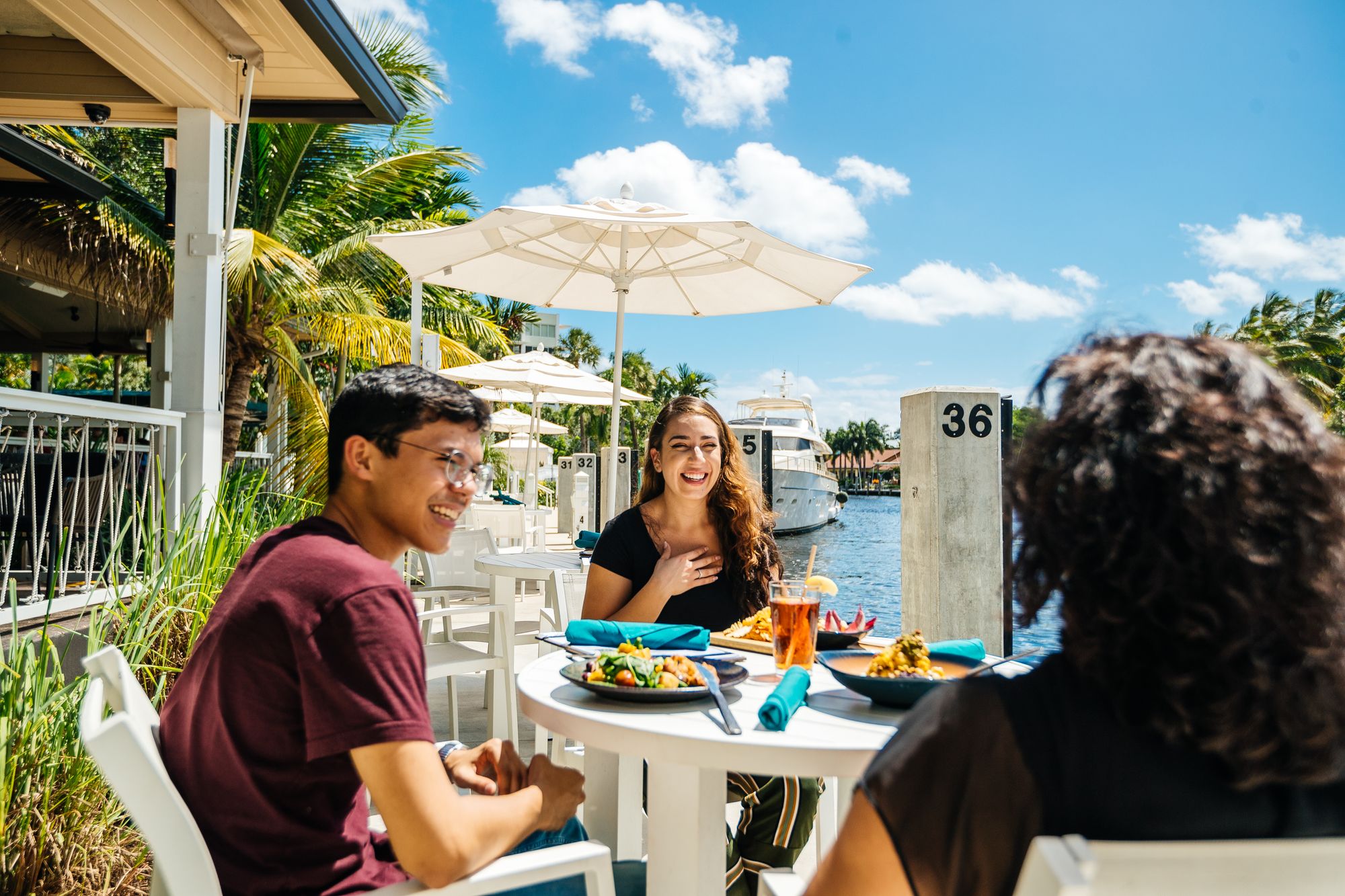 Fort Lauderdale is home to a multitude of enticing waterfront restaurants. Pictured is Boathouse at the Riverside