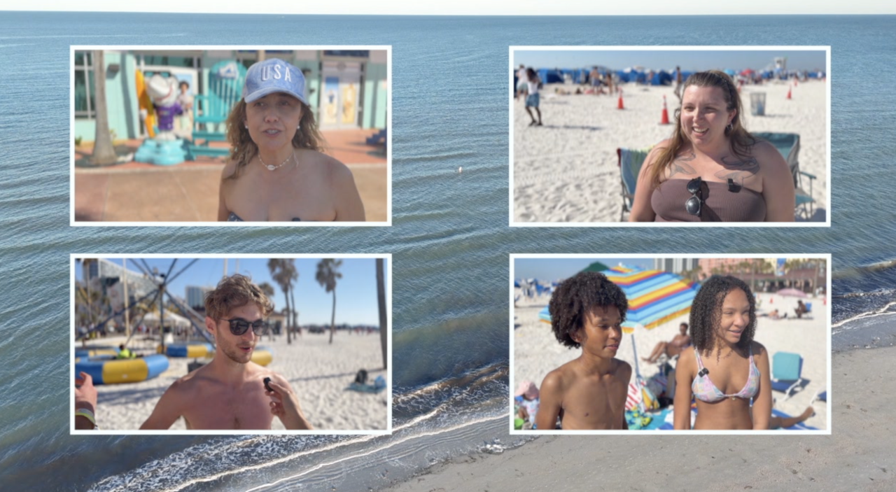 Tampa ranks top spring break destination as visitors pour into Clearwater Beach