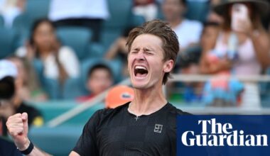 Resilient Korda stuns Alcaraz in Miami Open after almost letting advantage slip | Tennis