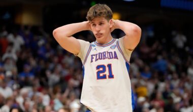 Defending champion Florida eliminated from March Madness by tougher, more physical Iowa team