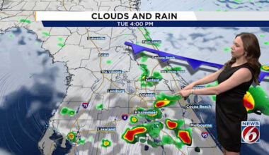 Central Florida warming up before midweek storms move in