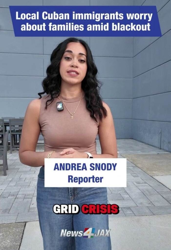 Cuban immigrants in Jacksonville call for action as island faces widescale blackout