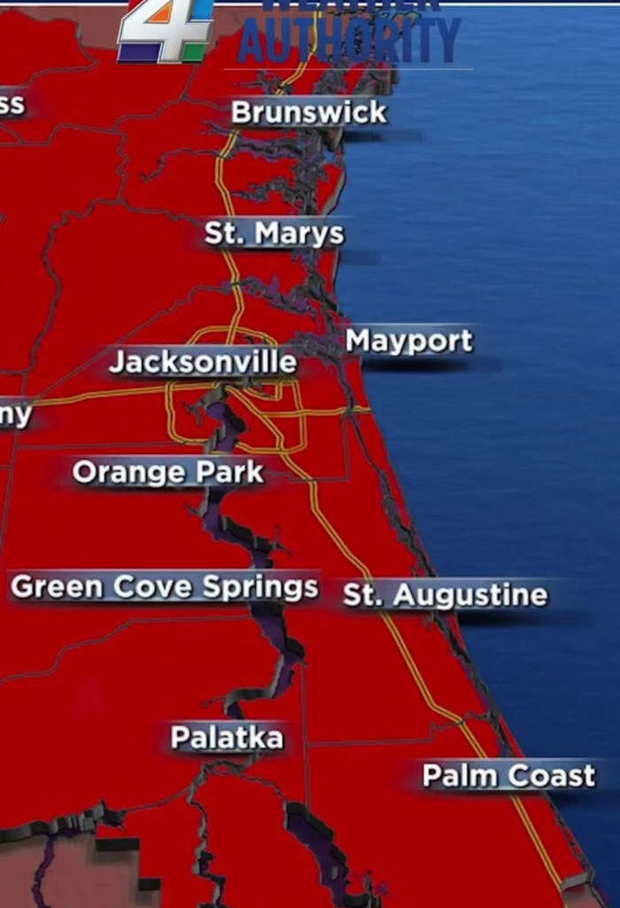 Another dry day in Northeast Florida. Here's a Monday weather update.