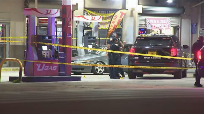 1 detained after shooting reported at Opa-locka gas station
