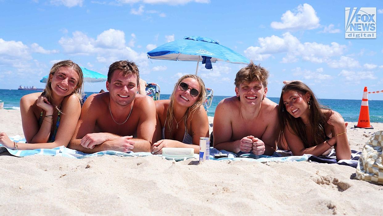 Spring breakers in Fort Lauderdale, Florida