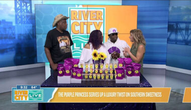 The Purple Princess serves up a luxury twist on Southern sweetness