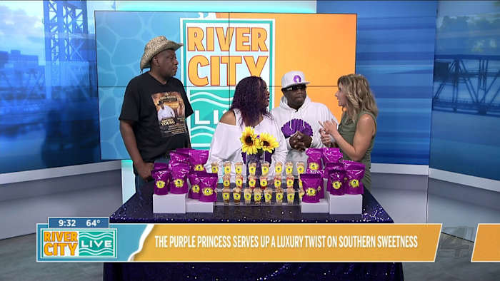 The Purple Princess serves up a luxury twist on Southern sweetness
