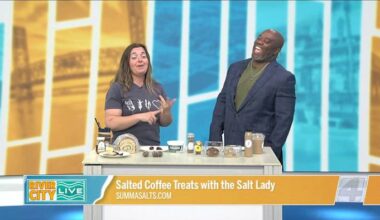 Salted Coffee Treats with the Salt Lady