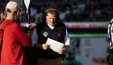 Miami Football practice March 15