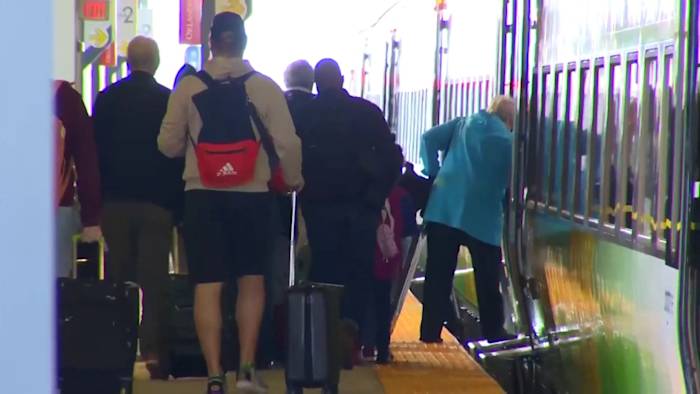 Travelers turn to Orlando's Brightline trains as airport lines, gas prices rise