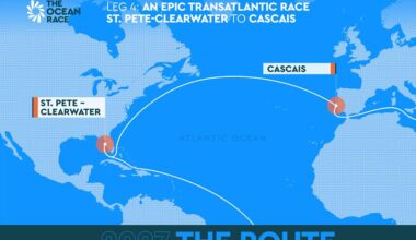 A look at The Ocean Race 2027's routing and its stop in St. Pete-Clearwater, Florida