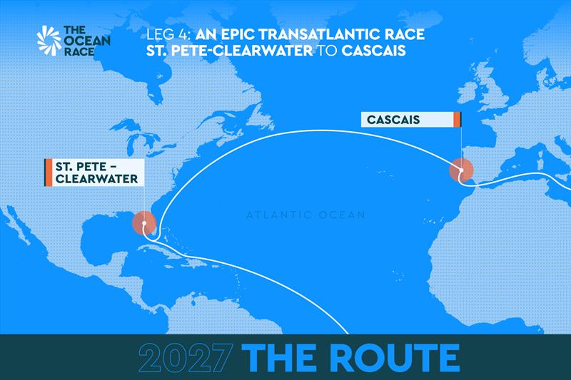 A look at The Ocean Race 2027's routing and its stop in St. Pete-Clearwater, Florida
