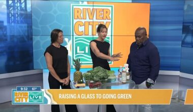 Raising a glass to going green