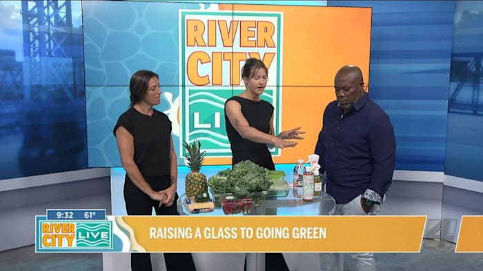 Raising a glass to going green