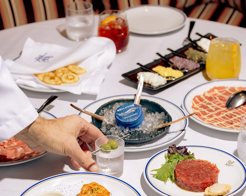 cipriani living room food