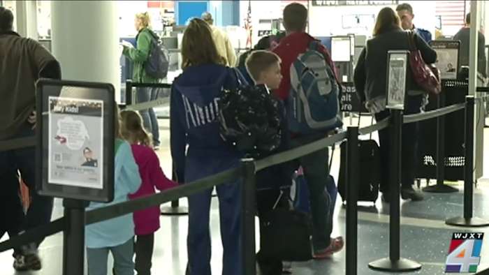 Jacksonville TSA workers struggle without pay for over a month, relying on donations to get by