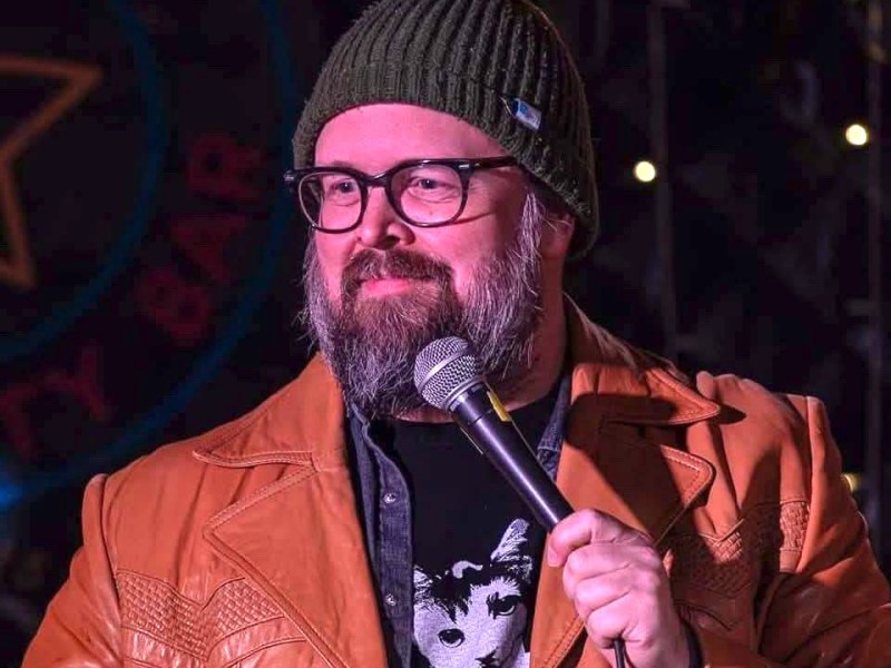 Orlando comedian Larry Fulford gets serious with ‘Anything but ICE’ job fair-as-protest this week