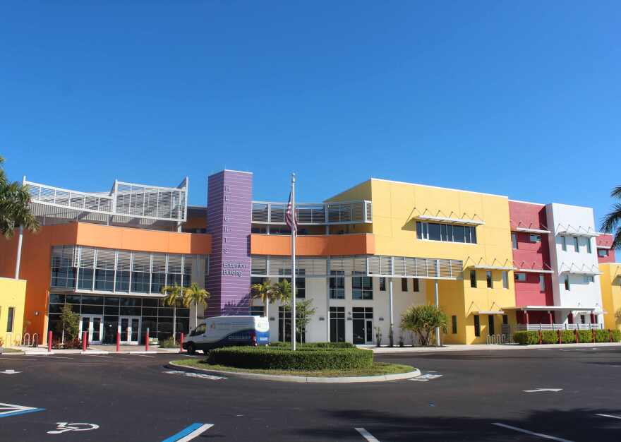 Exterior of the Heights Foundation Education Building