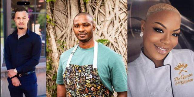 David Sifflet (left), Akino West, and Jeanette McKay Wimbley are competing to have a restaurant in People’s Bar-B-Q in Overtown. The trio will participate in the People’s Choice Barbecue Cookoff.