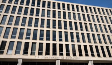 The depleted Education Department will move out of its headquarters