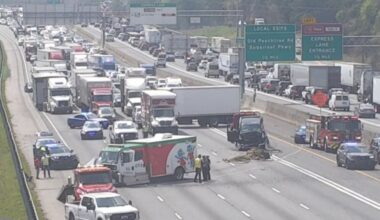 Children’s Healthcare ambulance involved in multi-vehicle crash on I-85 NB in Gwinnett County