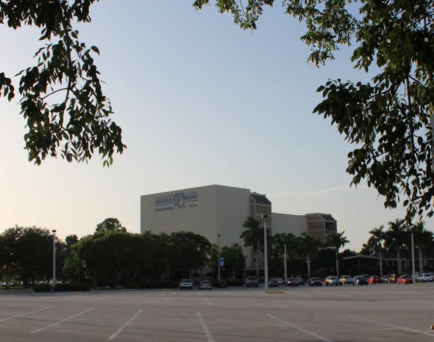 The Barbara B. Mann Performing Arts Hall on the campus of Florida SouthWestern State College.