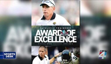 Mike Ryan to be honored in Canton as Jaguars’ first head athletic trainer earns Hall recognition