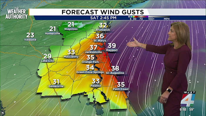 Meteorologist Michelle McCormick has your Saturday forecast
