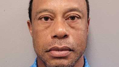 Tiger Woods arrested for DUI after Florida rollover crash, mug shot released