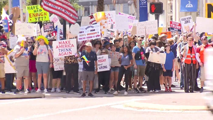 Downtown Orlando sees biggest ‘No Kings’ protest yet as rallies spread regionwide