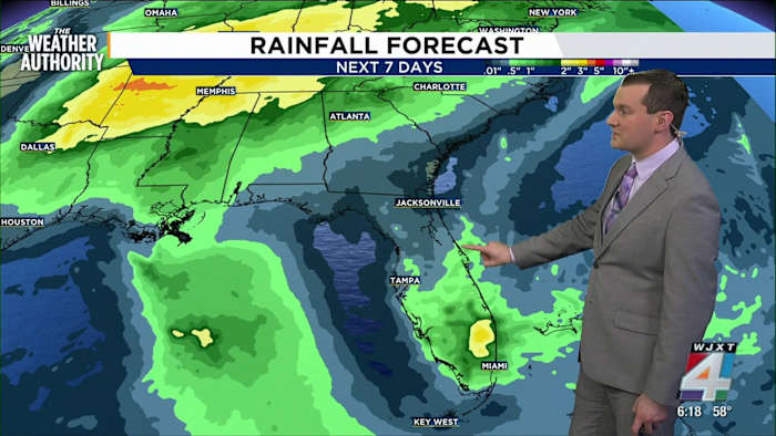 Meteorologist Chris Holtzman has your Saturday evening forecast