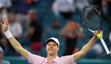Sinner follows Sabalenka's lead with a 'Sunshine Double,' beating Lehecka in Miami Open final