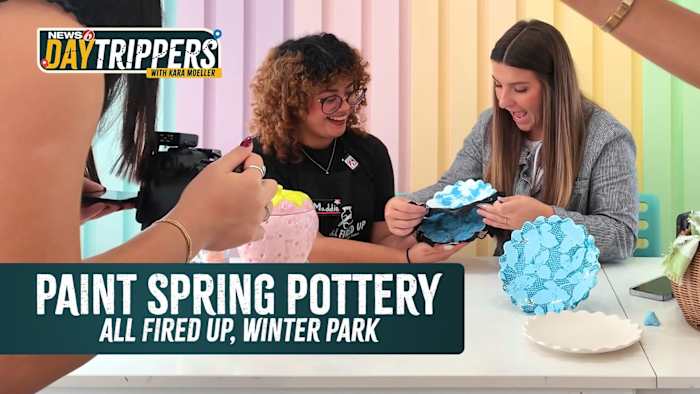 🪻Spring has officially sprung at All Fired Up in Winter Park