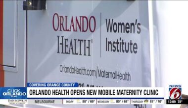 New Orlando Health mobile clinic brings maternity care to places where its scarce