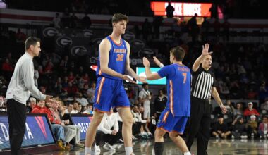 7-foot-9 Olivier Rioux transferring out of Florida