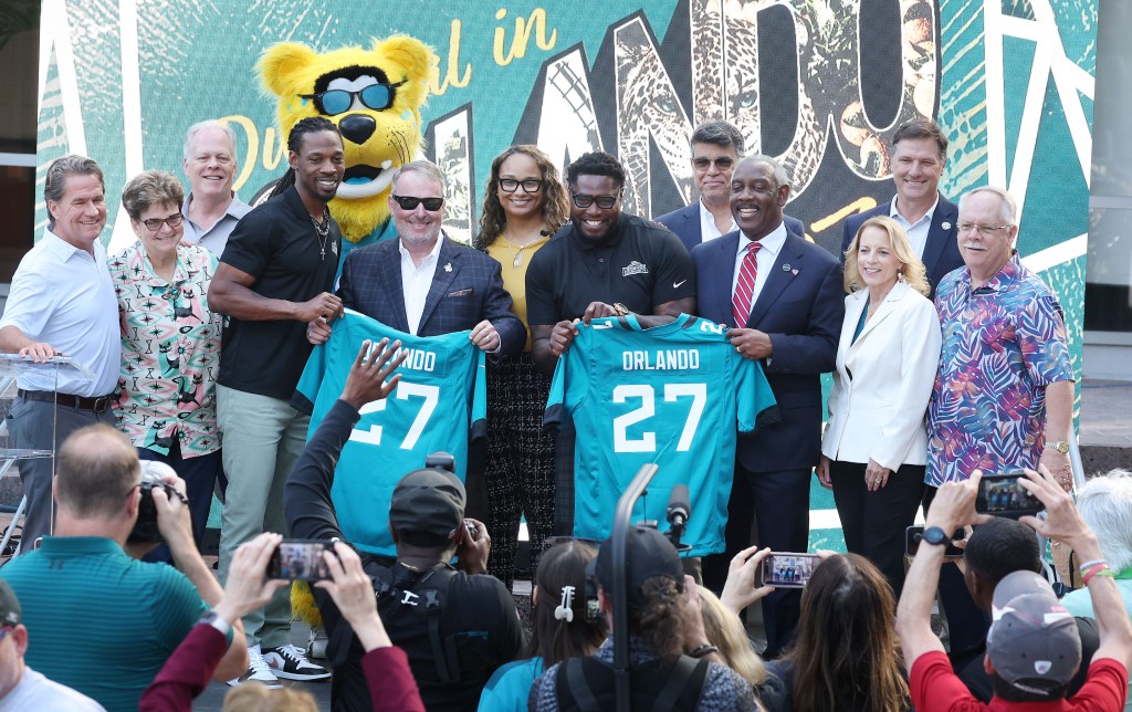 NFL's Jaguars coming to Orlando for 2027 season