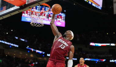Miami Heat's Bam Adebayo scores 83 points, 2nd only to Wilt Chamberlain in NBA history