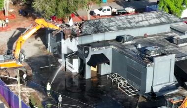Orlando demolition: Pulse nightclub demolished to make way for memorial to victims of 2016 mass shooting