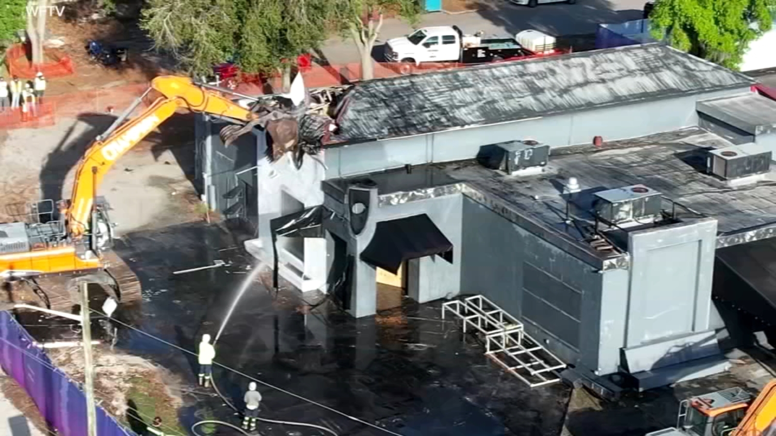 Orlando demolition: Pulse nightclub demolished to make way for memorial to victims of 2016 mass shooting